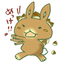 Maron Tochigi rabbit! sticker #6720374