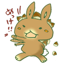 Maron Tochigi rabbit! sticker #6720374