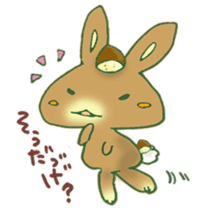 Maron Tochigi rabbit! sticker #6720381