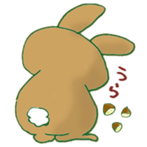Maron Tochigi rabbit! sticker #6720387