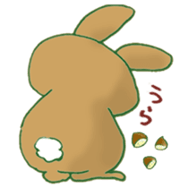 Maron Tochigi rabbit! sticker #6720387