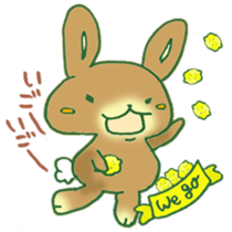 Maron Tochigi rabbit! sticker #6720390