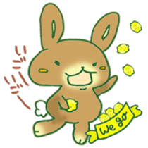 Maron Tochigi rabbit! sticker #6720390