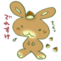 Maron Tochigi rabbit! sticker #6720392