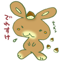 Maron Tochigi rabbit! sticker #6720392