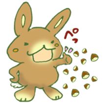 Maron Tochigi rabbit! sticker #6720398