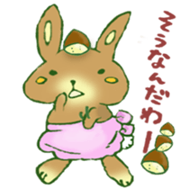 Maron Tochigi rabbit! sticker #6720400