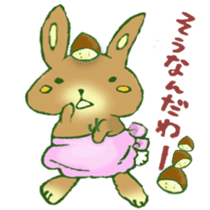 Maron Tochigi rabbit! sticker #6720400