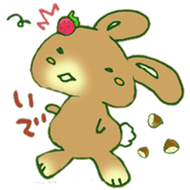 Maron Tochigi rabbit! sticker #6720401
