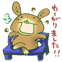 Maron Tochigi rabbit! sticker #6720402