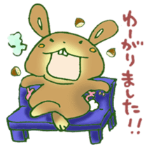 Maron Tochigi rabbit! sticker #6720402