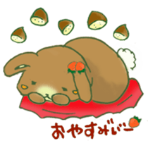 Maron Tochigi rabbit! sticker #6720407