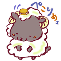 The Sheep Born in Hokkaido! sticker #6720420