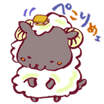 The Sheep Born in Hokkaido! sticker #6720420
