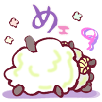 The Sheep Born in Hokkaido! sticker #6720429