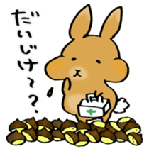 Maron Tochigi rabbit 002 sticker #6720529