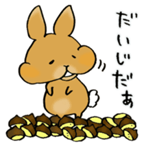Maron Tochigi rabbit 002 sticker #6720530
