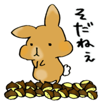 Maron Tochigi rabbit 002 sticker #6720532