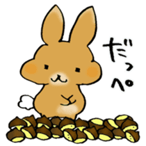 Maron Tochigi rabbit 002 sticker #6720536