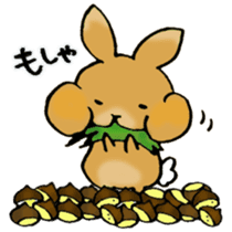 Maron Tochigi rabbit 002 sticker #6720538