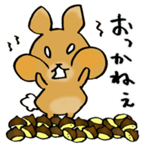 Maron Tochigi rabbit 002 sticker #6720543