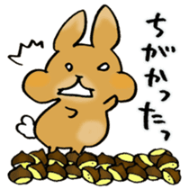 Maron Tochigi rabbit 002 sticker #6720545
