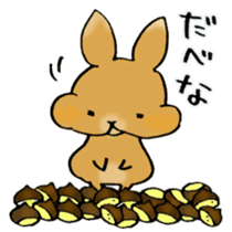 Maron Tochigi rabbit 002 sticker #6720546