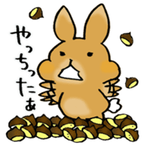 Maron Tochigi rabbit 002 sticker #6720547