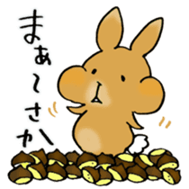 Maron Tochigi rabbit 002 sticker #6720548