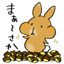 Maron Tochigi rabbit 002 sticker #6720548