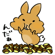 Maron Tochigi rabbit 002 sticker #6720550