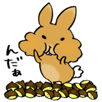 Maron Tochigi rabbit 002 sticker #6720550