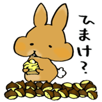 Maron Tochigi rabbit 002 sticker #6720552