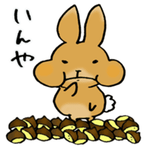Maron Tochigi rabbit 002 sticker #6720554