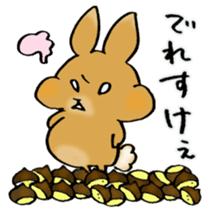 Maron Tochigi rabbit 002 sticker #6720557