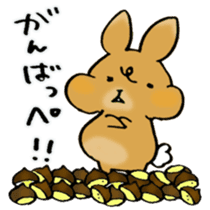 Maron Tochigi rabbit 002 sticker #6720558
