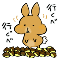 Maron Tochigi rabbit 002 sticker #6720559