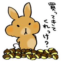 Maron Tochigi rabbit 002 sticker #6720560
