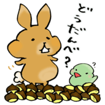 Maron Tochigi rabbit 002 sticker #6720561
