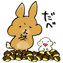 Maron Tochigi rabbit 002 sticker #6720563