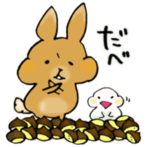 Maron Tochigi rabbit 002 sticker #6720563