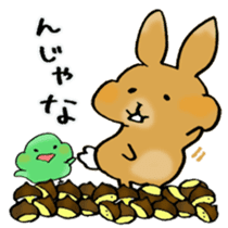 Maron Tochigi rabbit 002 sticker #6720564