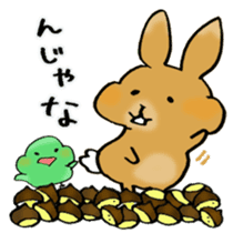 Maron Tochigi rabbit 002 sticker #6720564