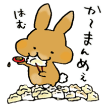 Maron Tochigi rabbit 002 sticker #6720565