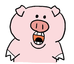 ThePig(Surprised) sticker #6720570