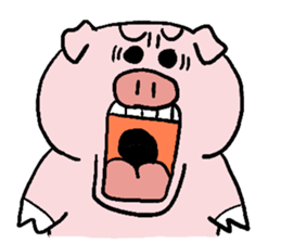 ThePig(Surprised) sticker #6720571