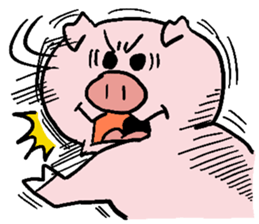 ThePig(Surprised) sticker #6720573
