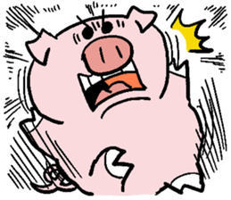 ThePig(Surprised) sticker #6720575