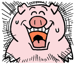 ThePig(Surprised) sticker #6720579