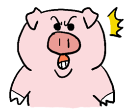 ThePig(Surprised) sticker #6720580